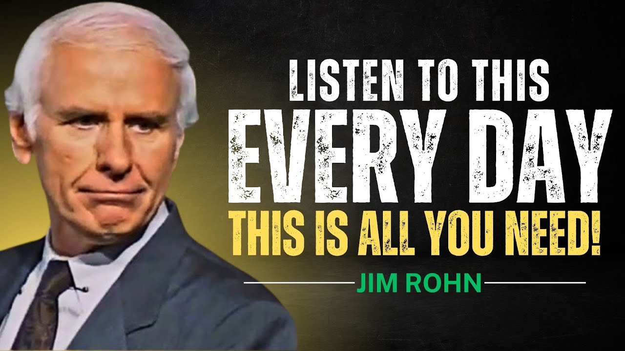Consistency, Discipline, and Mindset Is All You Need | Jim Rohn Motivation