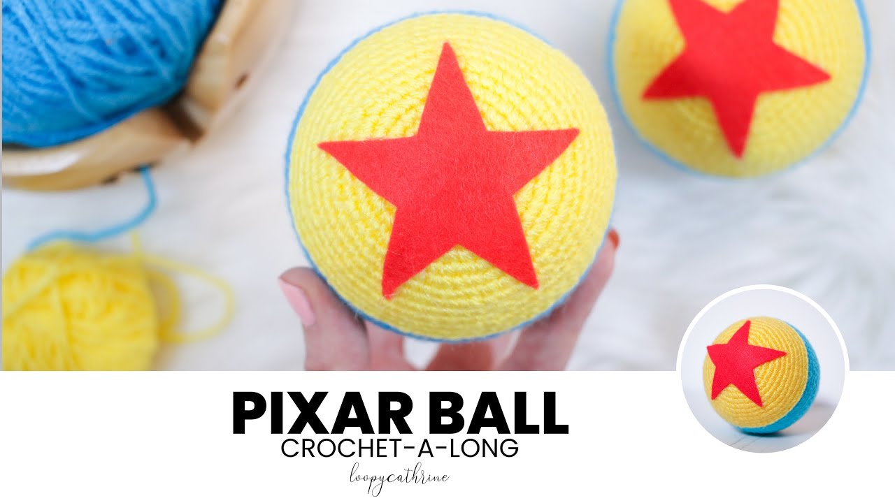 Pixar Ball Amigurumi Pattern | Disney Pixar Crochet-along