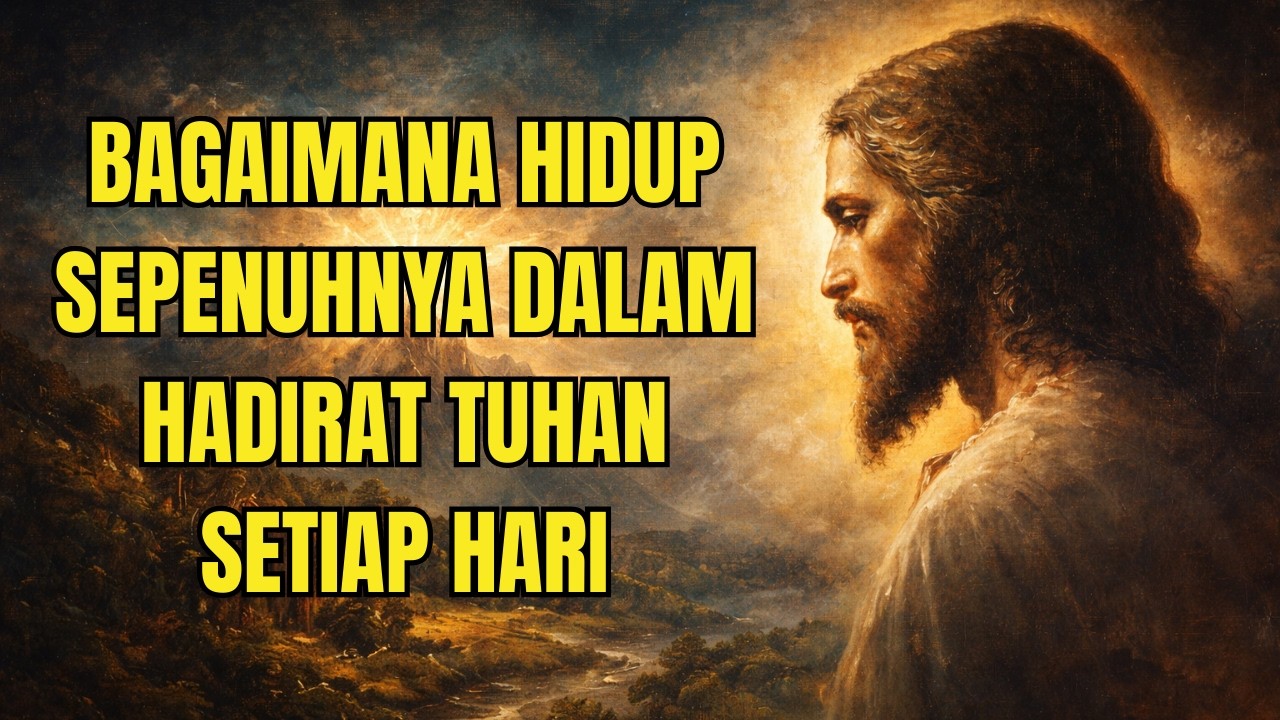 ROH KUDUS, pimpin aku! Bagaimana HIDUP SEPENUHNYA dalam hadirat Tuhan setiap hari | Hikmat Alkitab
