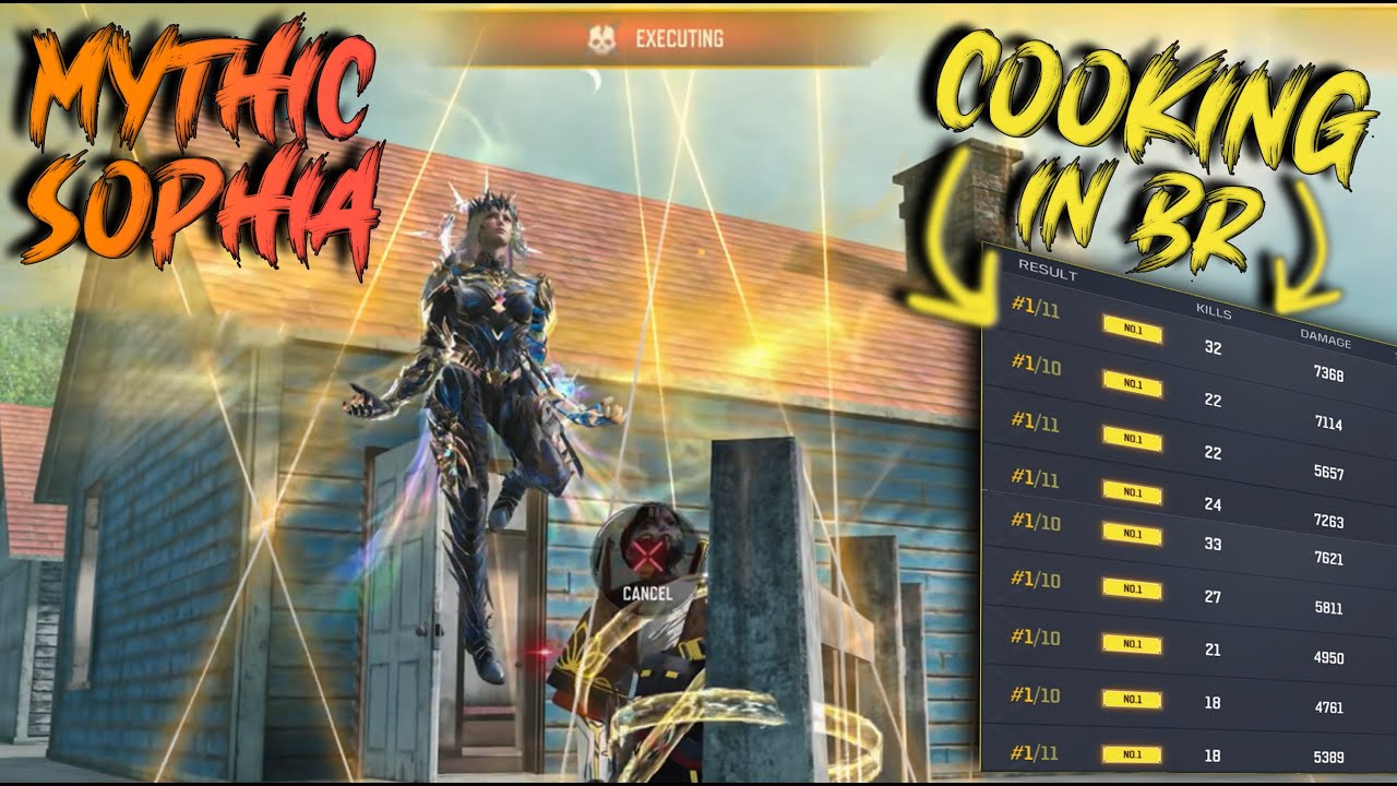 Mythic Sophia Cooking in Battle Royale |  COD MOBILE
