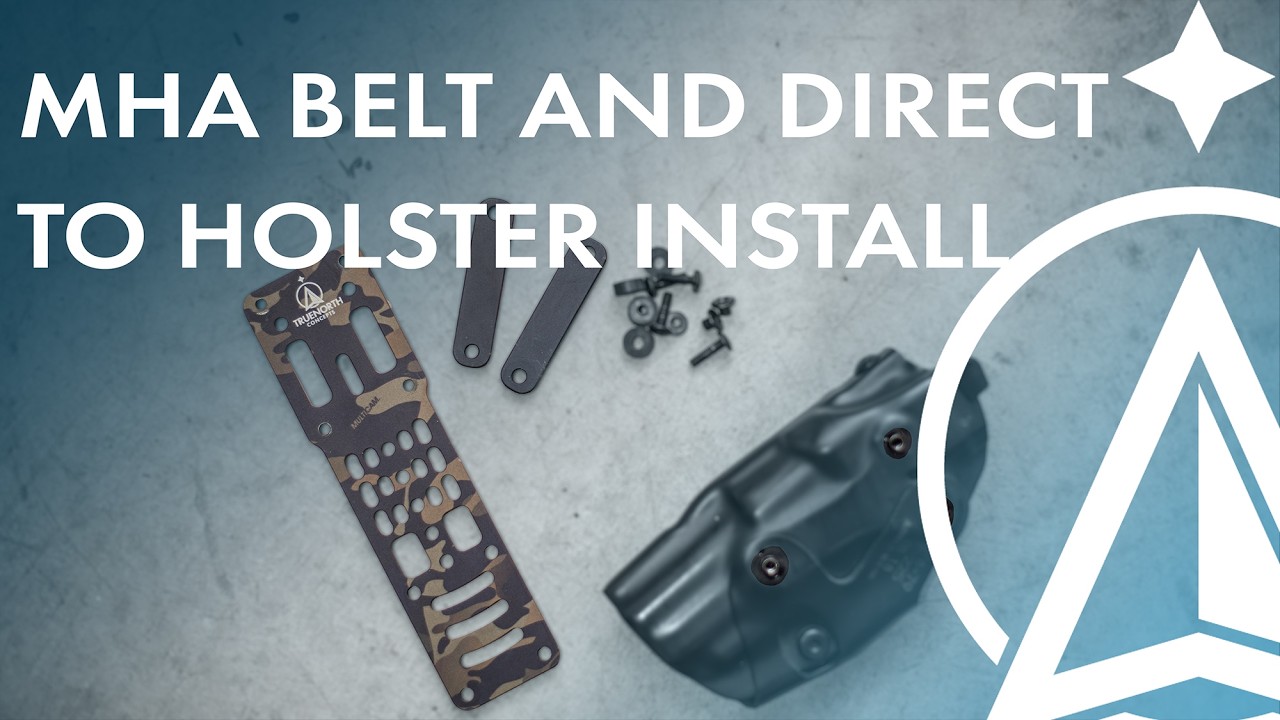True North Concepts MHA Direct to Holster Install and Belt Mount