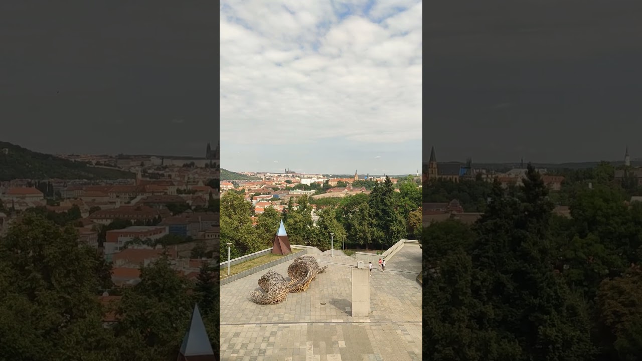 Prague Congress Center summer view