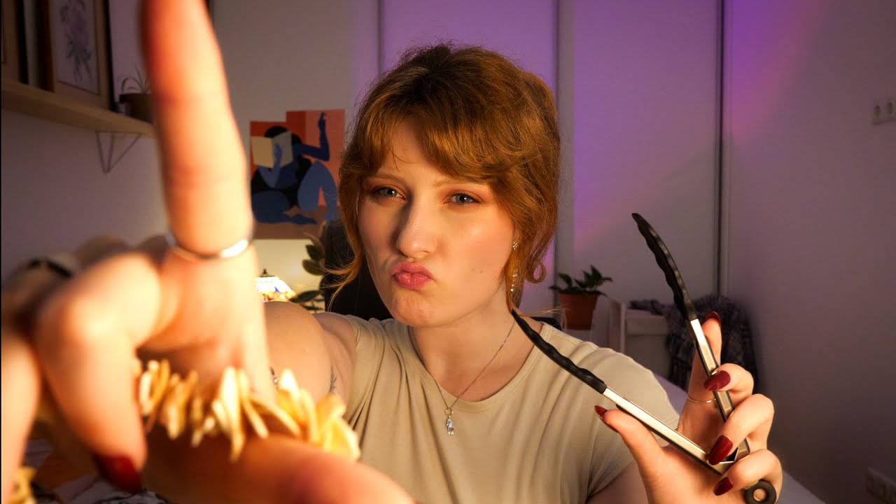 ASMR | Chaotic Popular Girl cleanses your energy 🧿🌖📿