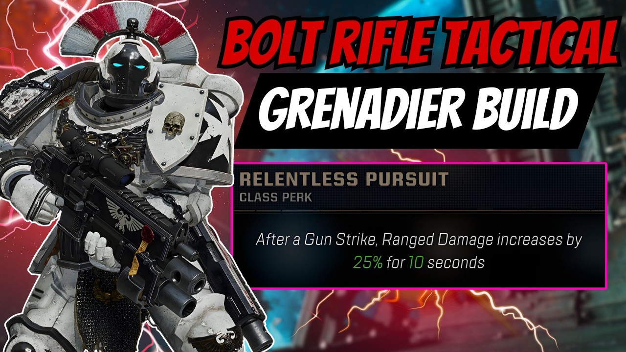 The STRONGEST Tactical Grenade Launcher Build to OBLITERATE Hard Stratagems - Space Marine 2