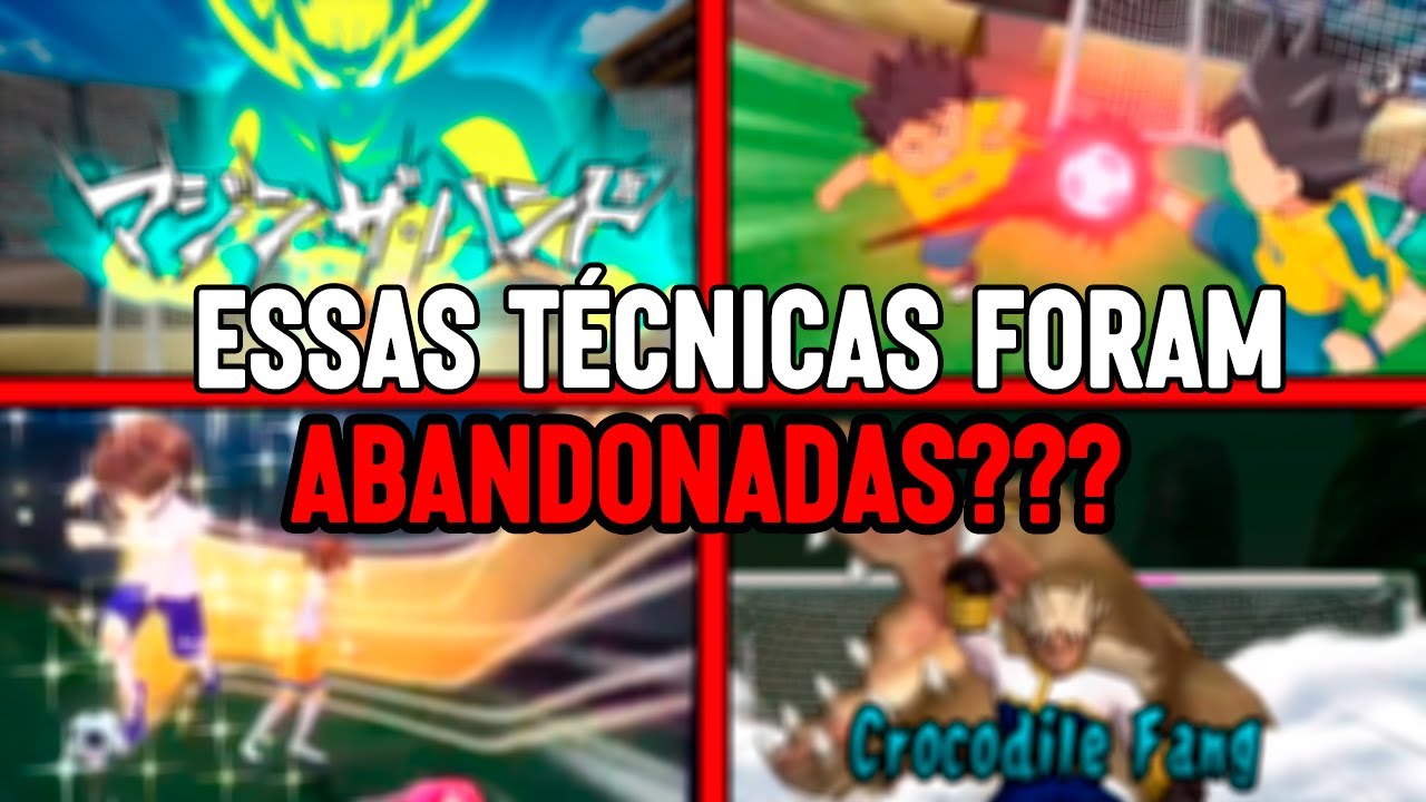 Todas as técnicas que foram cortadas no inazuma eleven victory road (Por enquanto)