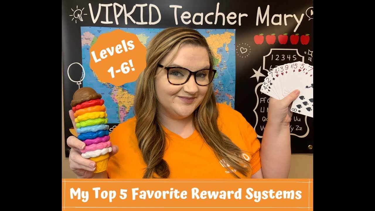 My Top 5 VIPKid Reward Systems