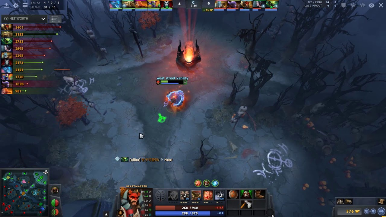 Beastmaster Dota 2 Pro MMR Guide Gameplay | Dota 2 Full Game