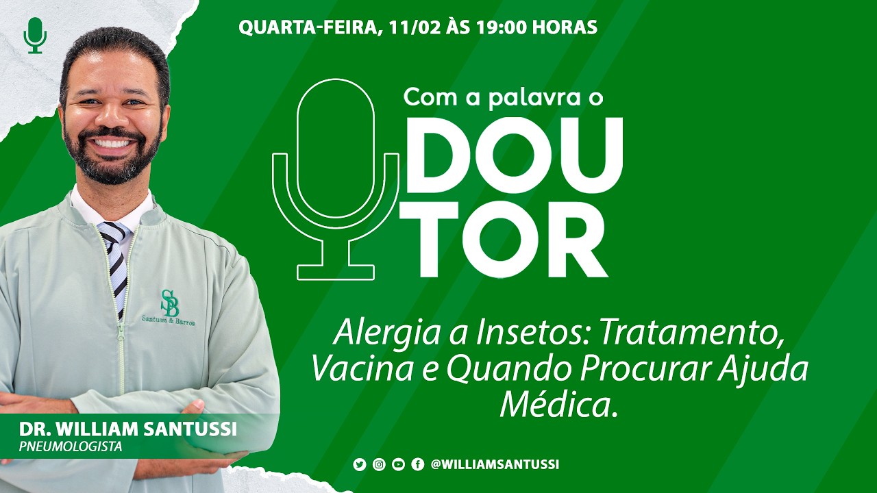 Alergia a Insetos: Tratamento, Vacina e Quando Procurar Ajuda Médica