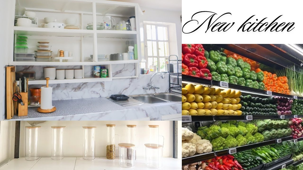 VLOG 16: NEW KITCHEN/PANTRY-HAUL/ GROCERY +More