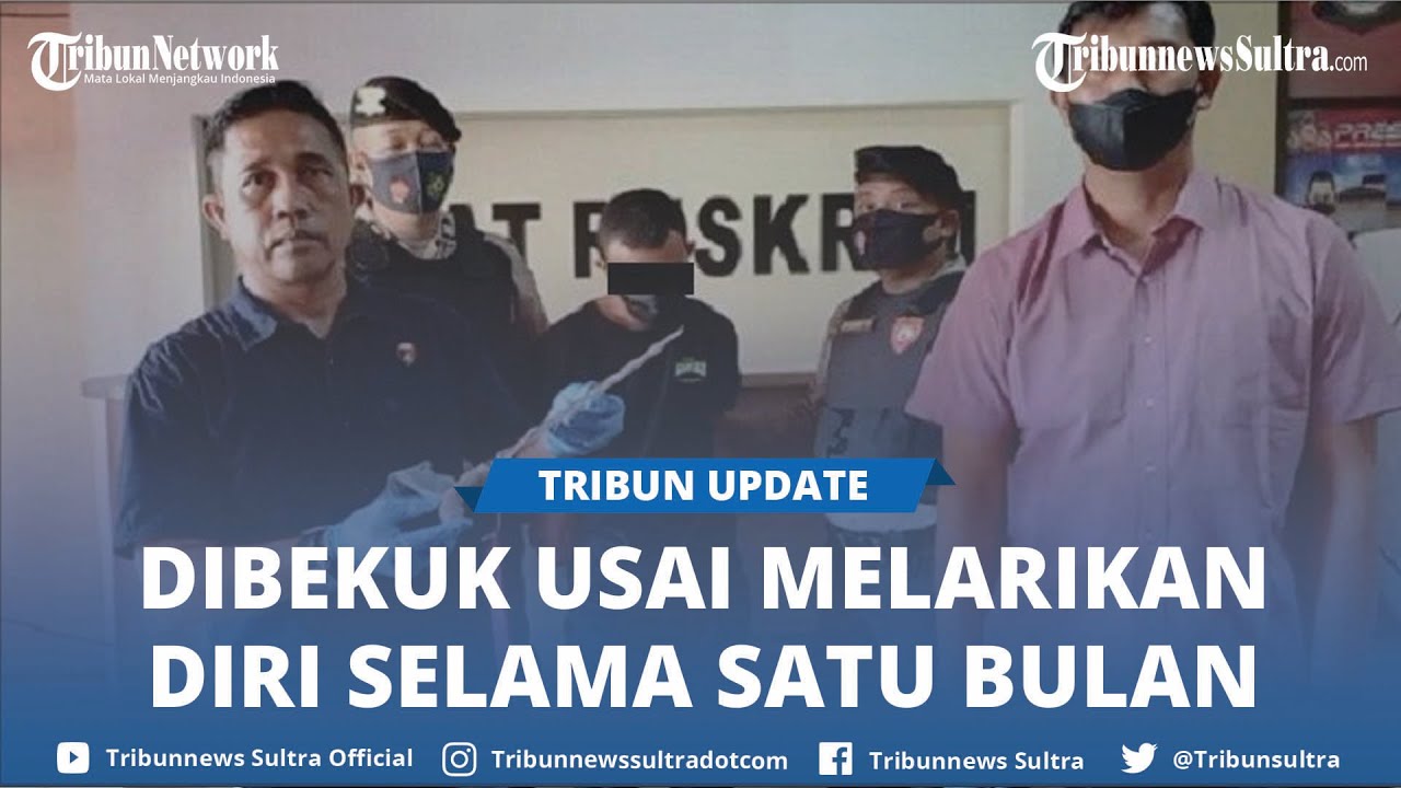 Terduga Pelaku Pembunuhan di Jembatan Teluk Kendari Dibekuk Tim Aparat Gabungan di Konawe Utara