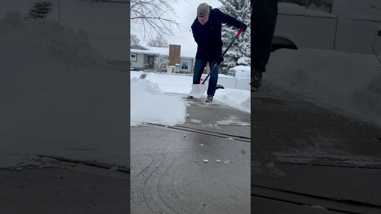 Some days the shovel and some manual labour is the best tool for the job!  