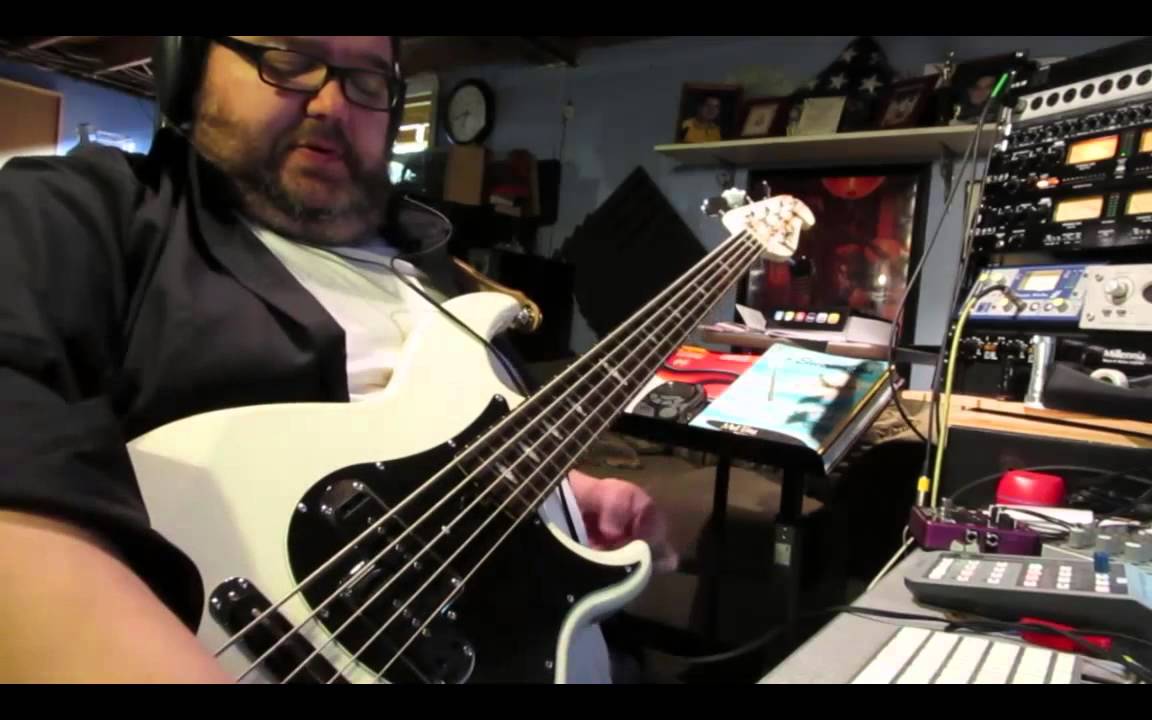 Yamaha BB425x with D'Addario Half Rounds installed - DEMO - Sound Samples