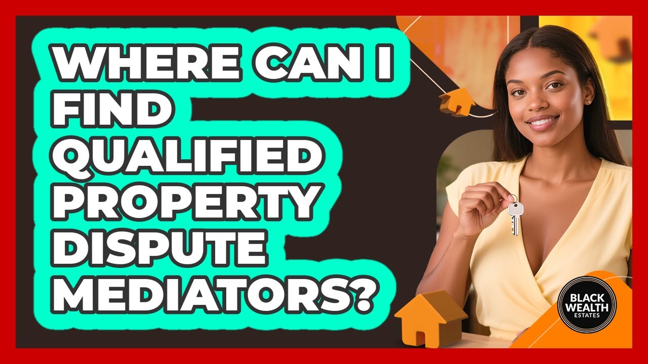 Where Can I Find Qualified Property Dispute Mediators?