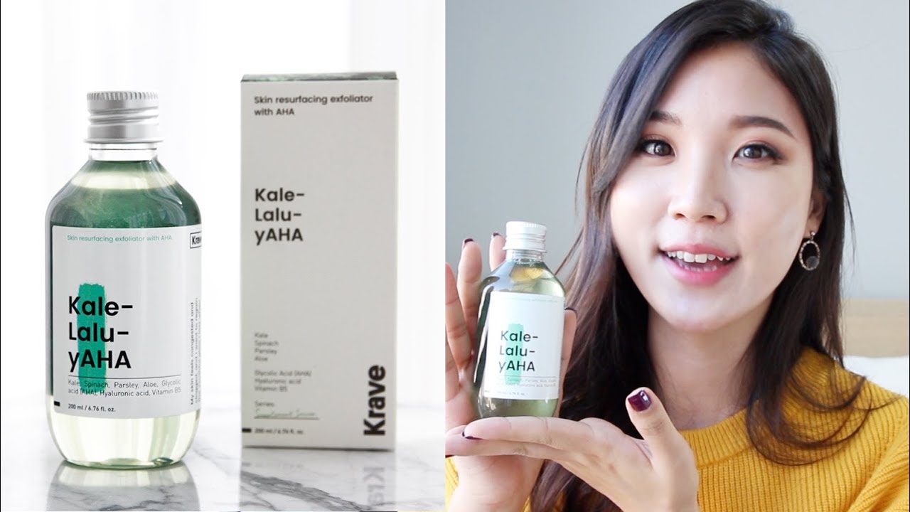 💚 KraveBeauty Kale-lalu-yAHA Review • AHA Beginner Guide