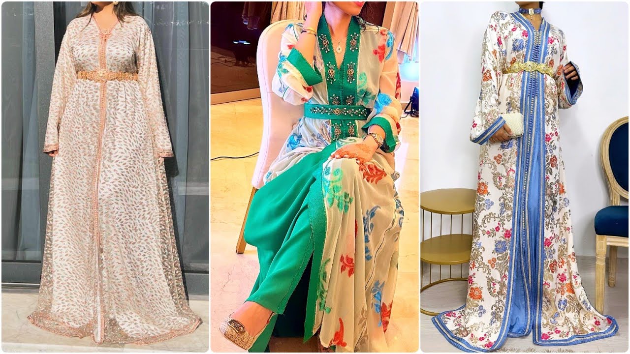 جديد موديلات القفطان المغربي وتكشيطة المغربية 🇲🇦🇲🇦🇲🇦 caftan marocain 2024