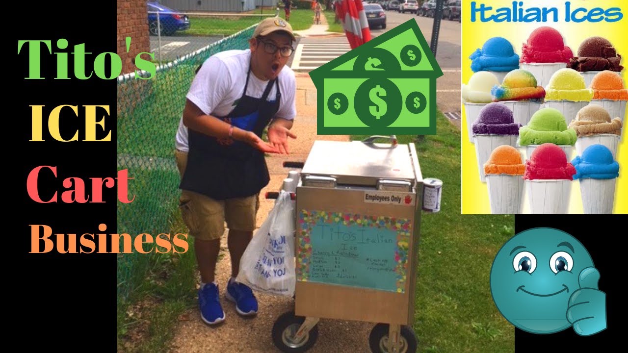 Starting my ITALIAN ICE CART BUSINESS