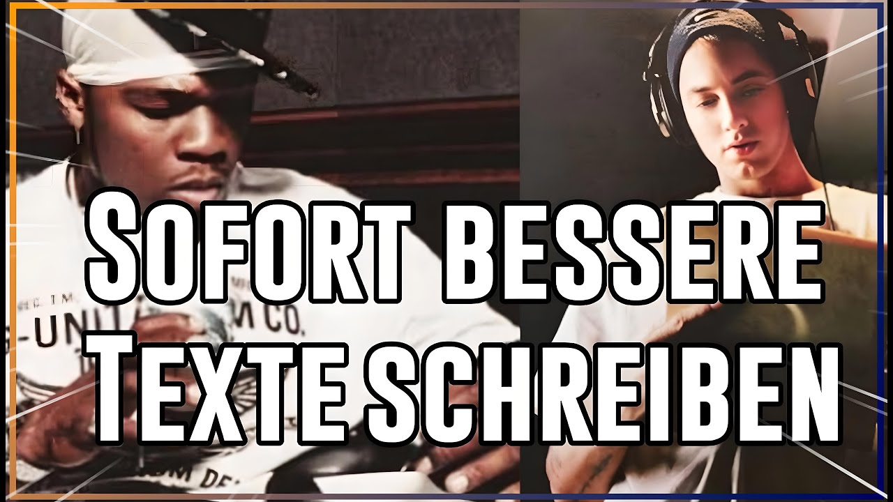 Bessere Raptexte schreiben lernen & Technik verbessern (Tutorial f&uuml;r Songtexte)