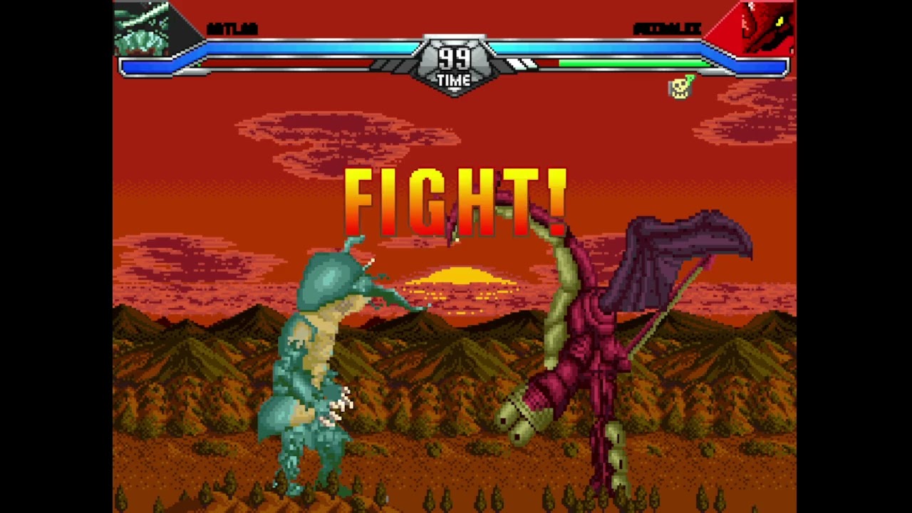 Ultraman MUGEN Tournament Round 2 - Antlar vs Kilazee