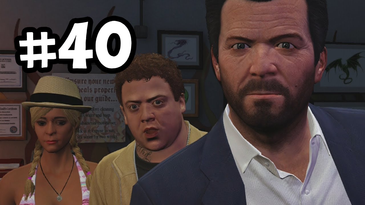 Grand Theft Auto 5, часть 40. Прохождение игры — Воссоединение семьи — GTA V. Давайте поиграем
