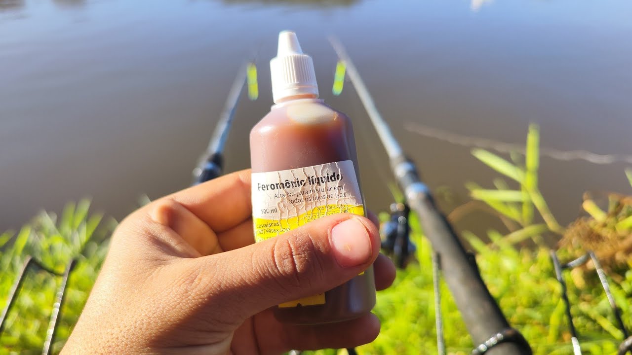 🔥Fui TESTAR esse FEROMÔNIO liquido na PESCARIA SELVAGEM no FRIO