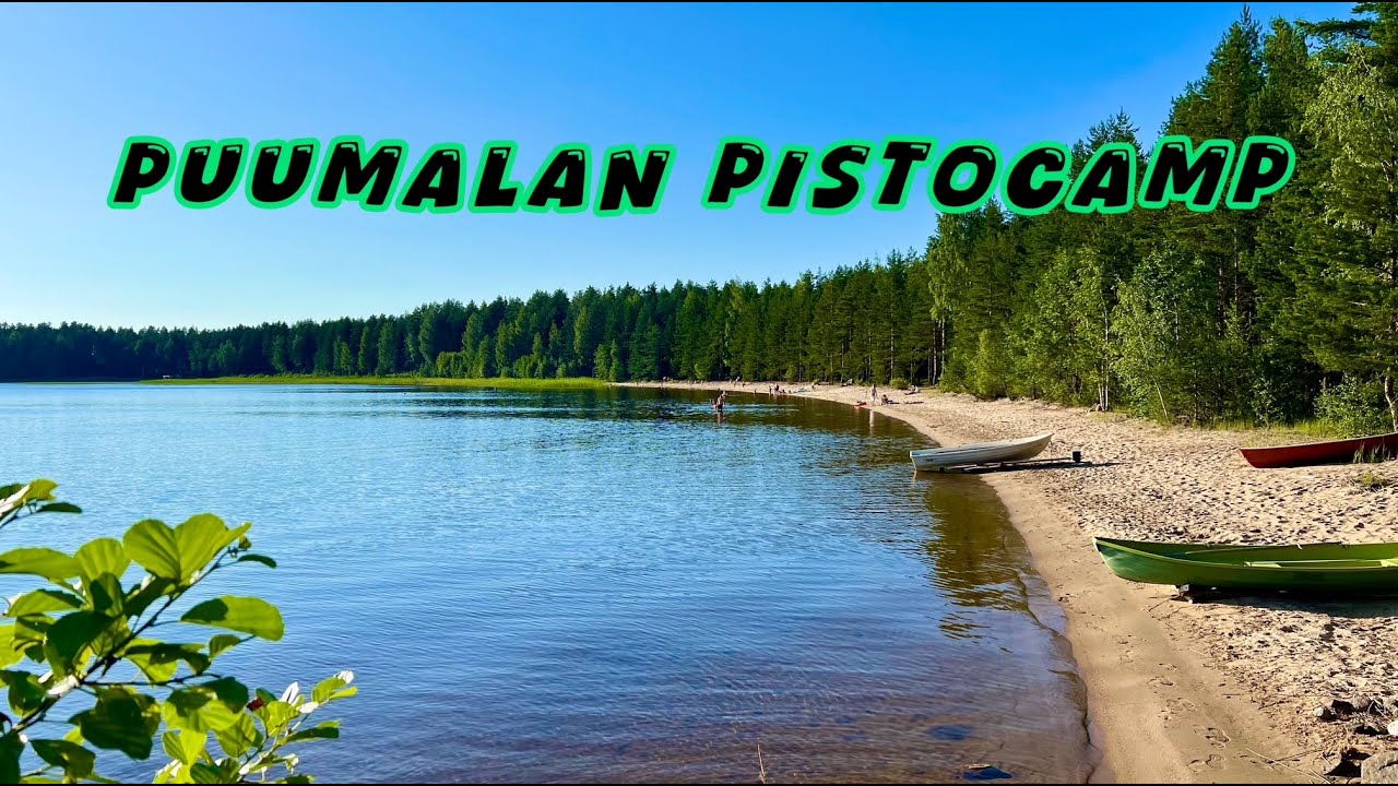 Puumalan Pistocamp asuntoautolla.