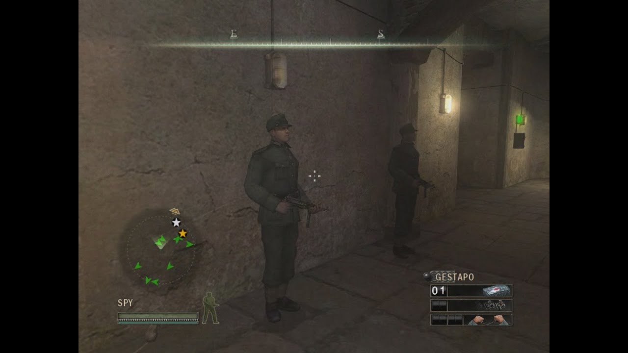 Commandos Strike Force:{Mission #10: THE WOLF'S DEN} HARD MODE