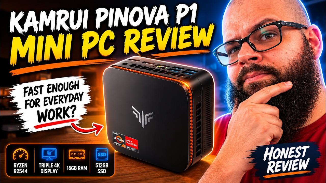 Przetestowałem mini PC KAMRUI Pinova P1