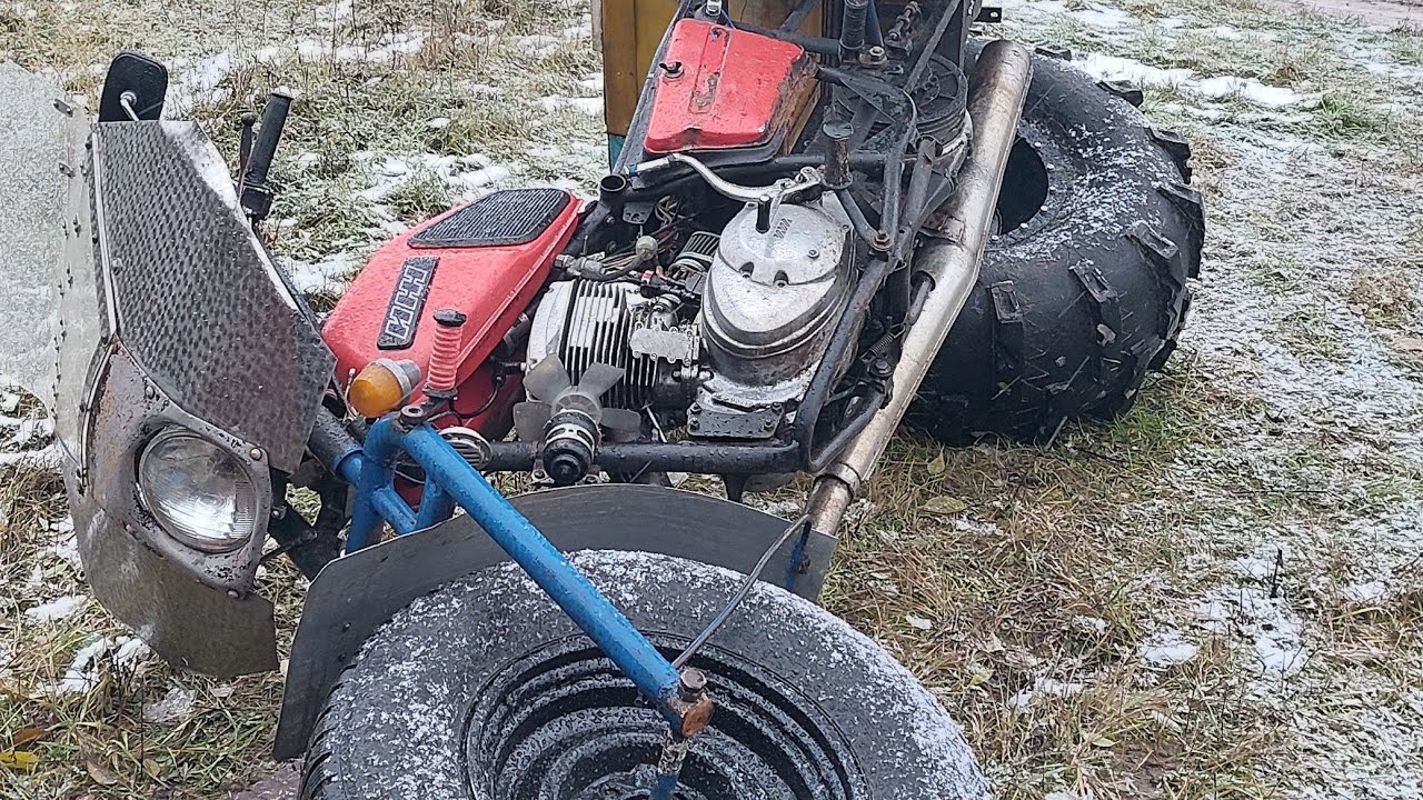 Иж Планета-5,задний привод.Тормоза на самодельный трицикл.