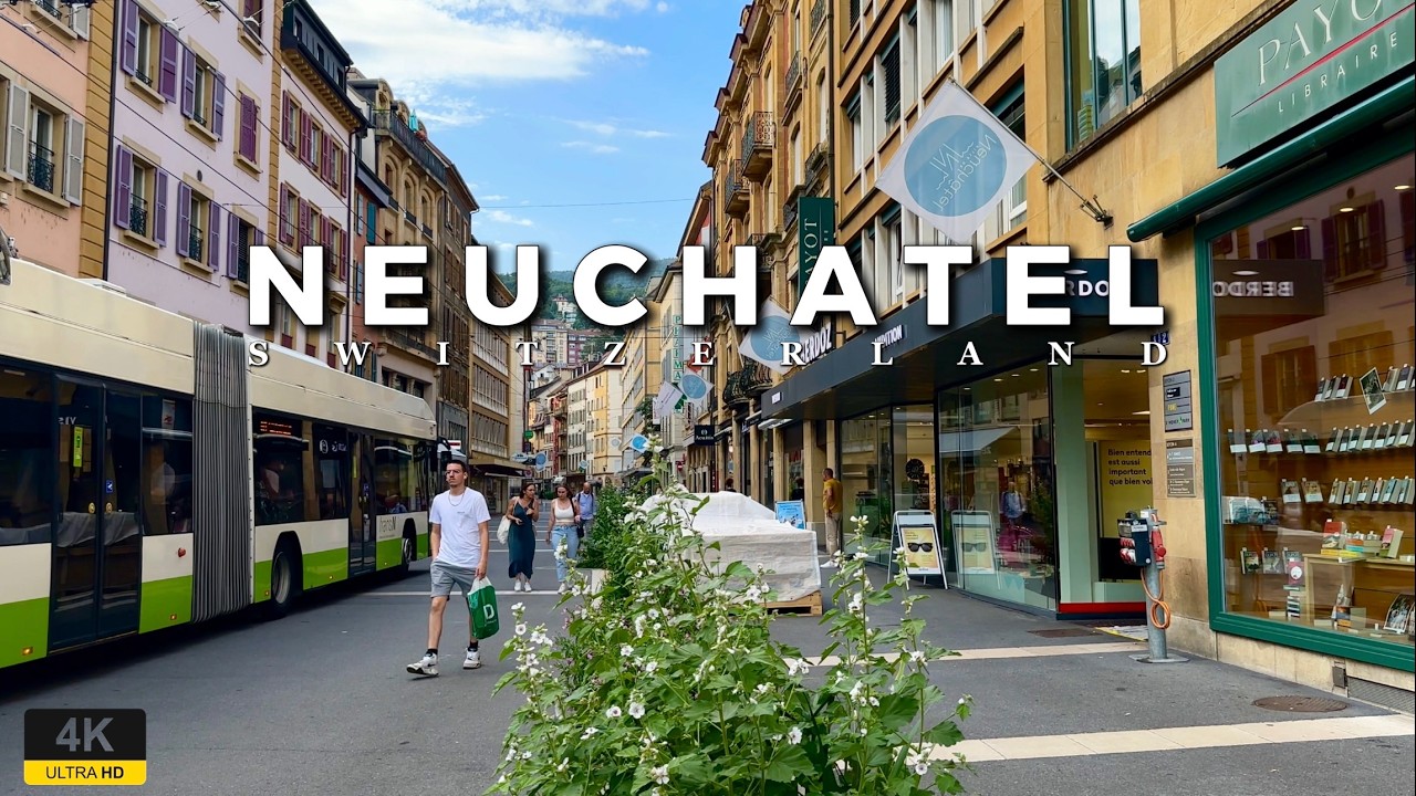 Discover The Charms Of Neuchatel, Switzerland In Stunning 4k Detail!