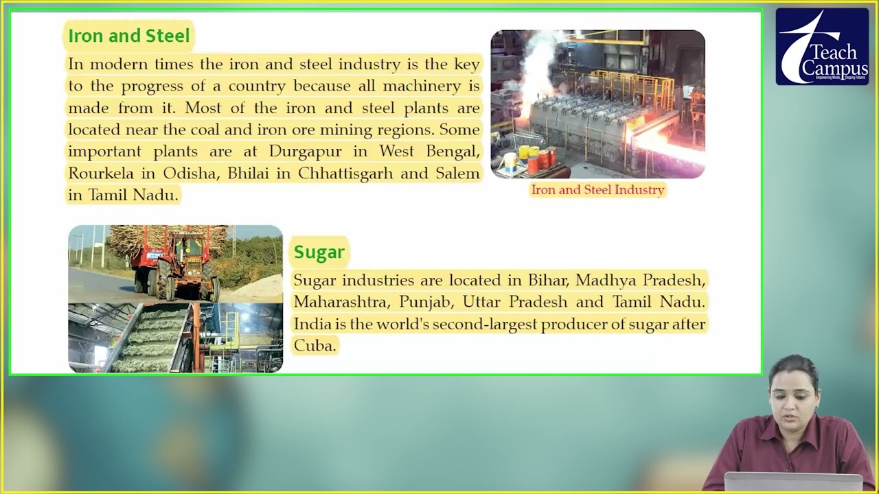 Ch 10 | Sangam Group of Publication | SST | Class 04 | Industries : Engines Of Growth  | For