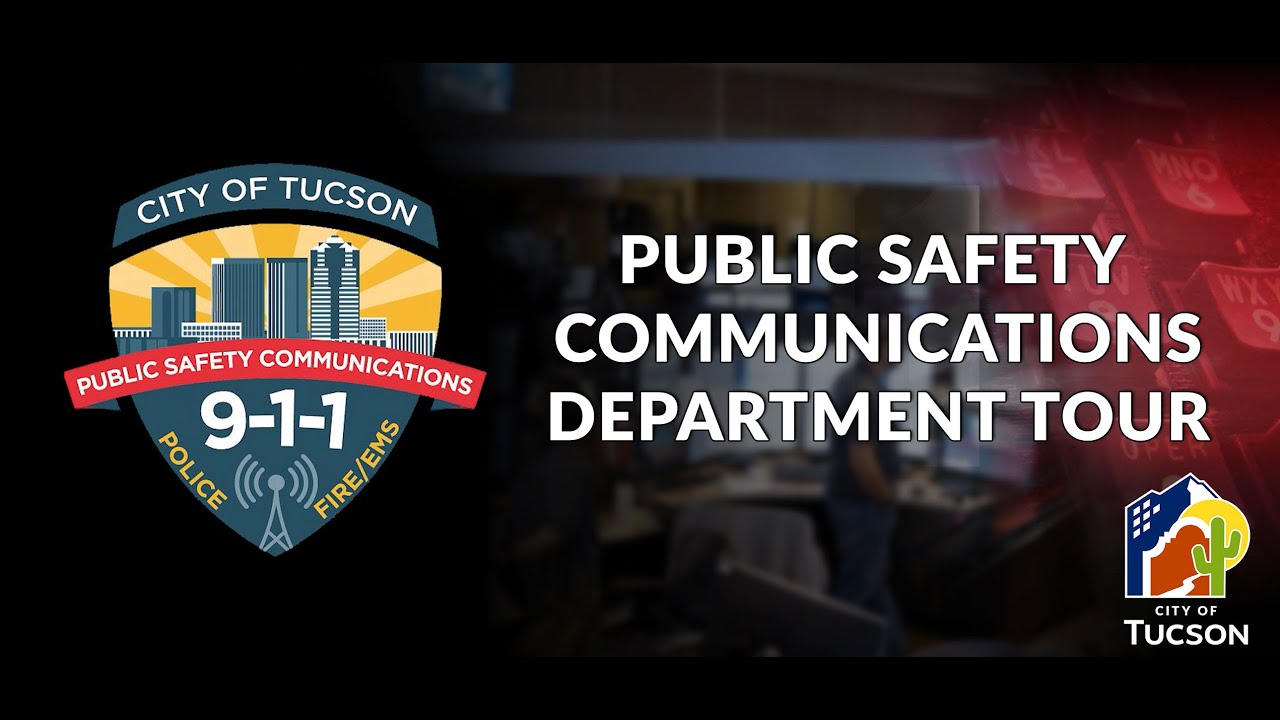 City of Tucson Public Safety Communications Department Video Tour