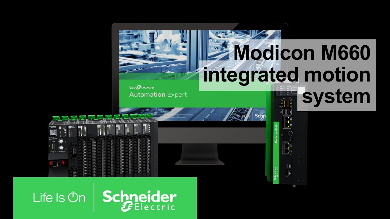 Modicon M660 Future-Ready Integrated Motion System | Schneider Electric