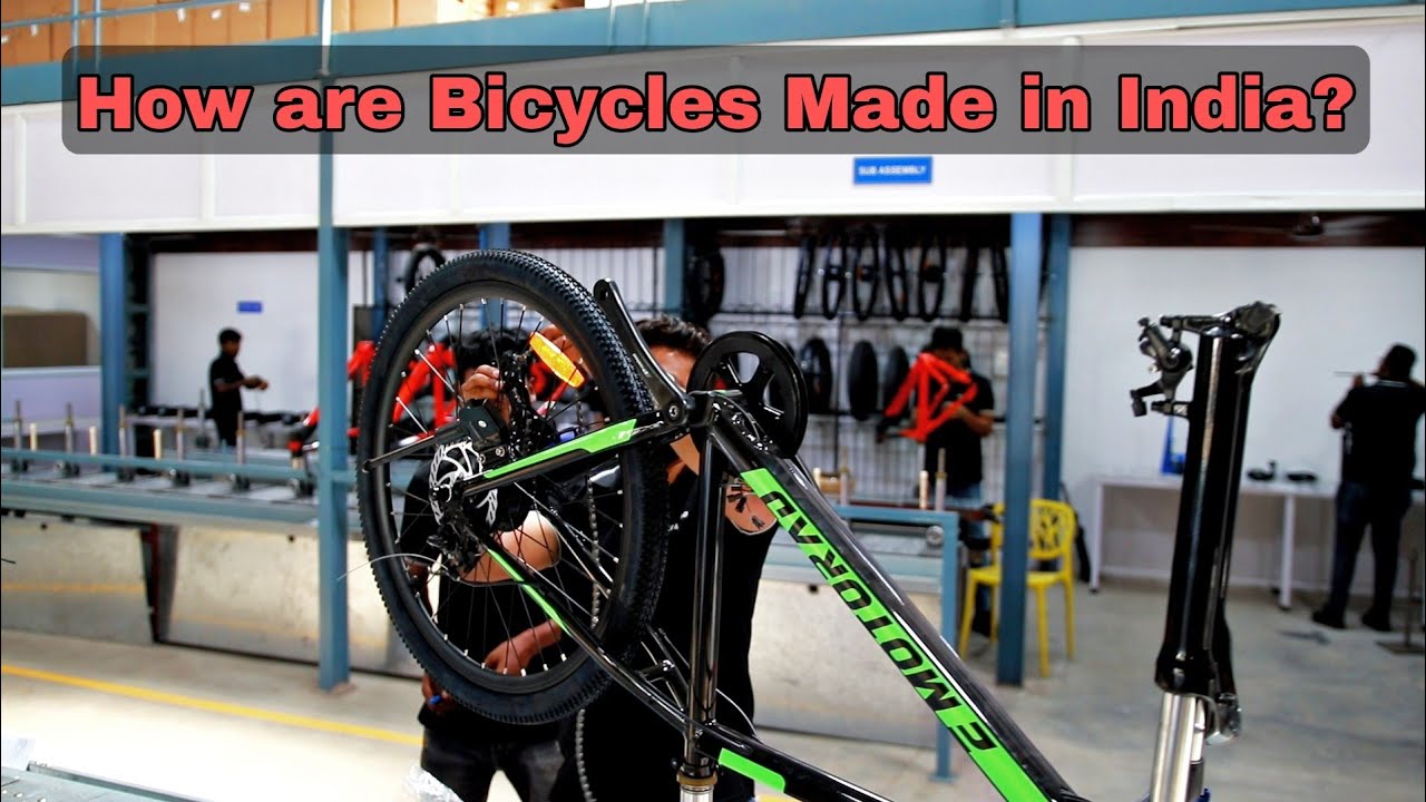 How are Bicycles Made? | Electric Bicycle Factory Tour | Made in India