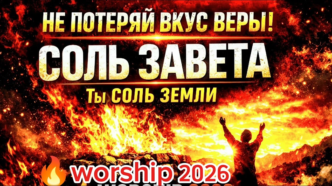 ✨СОЛЬ ЗАВЕТА | Мы — соль земли | 🎼Христианская песня поклонения🔥🙏 (RU/HE)