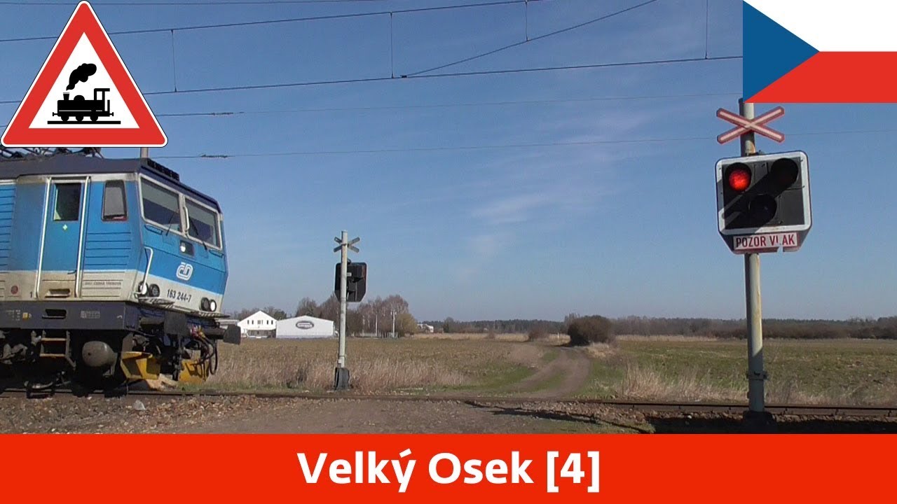 Železniční přejezd Velký Osek [4] - 27.3.2016