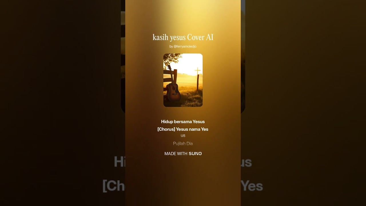 Lagu rohani #Kasih Yesus - cover AI
