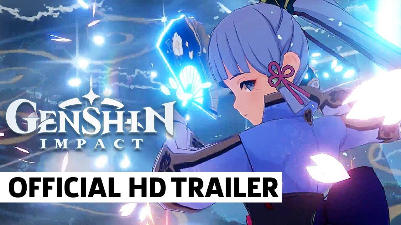 Genshin Impact Kamisato Ayaka Character Showcase Trailer