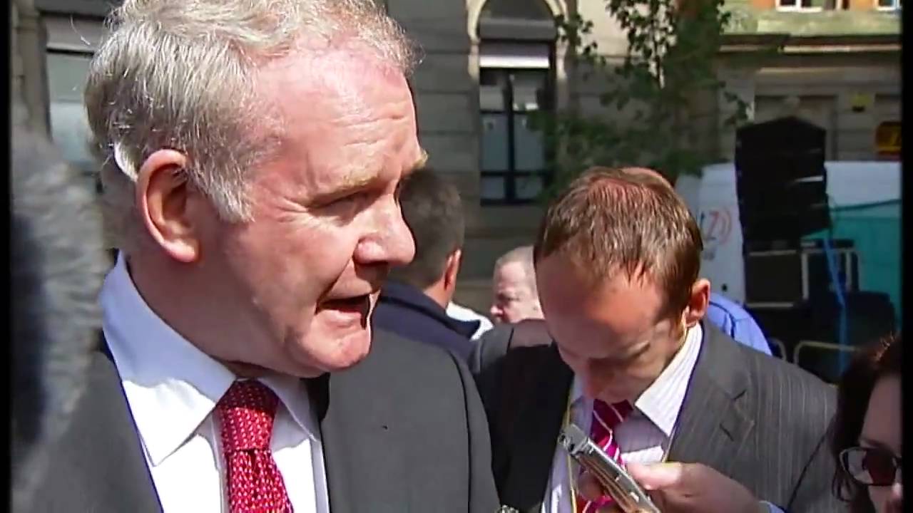 Martin McGuinness ahead of Saville report