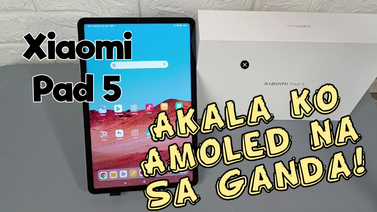 Xiaomi Pad 5 Unboxing At Review Best Pa Din Ngayong 2022? Tagalog 1080p