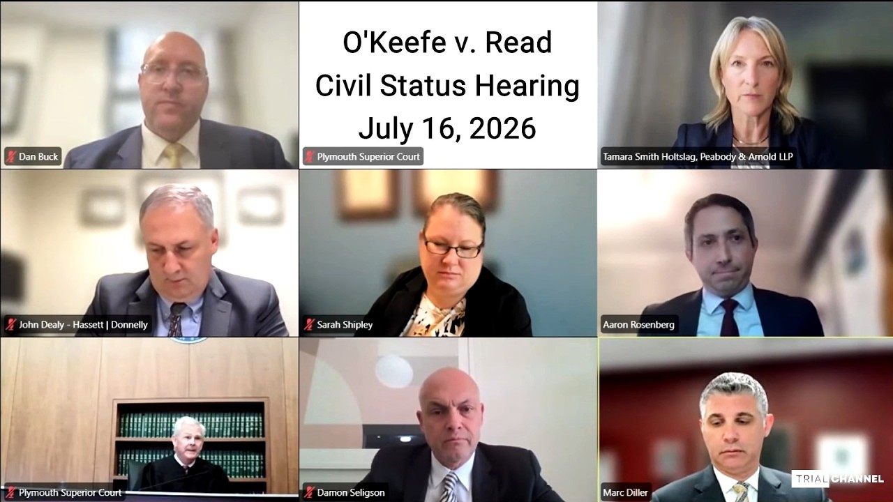 O'Keefe v. Read Status Hearing | July 16, 2026