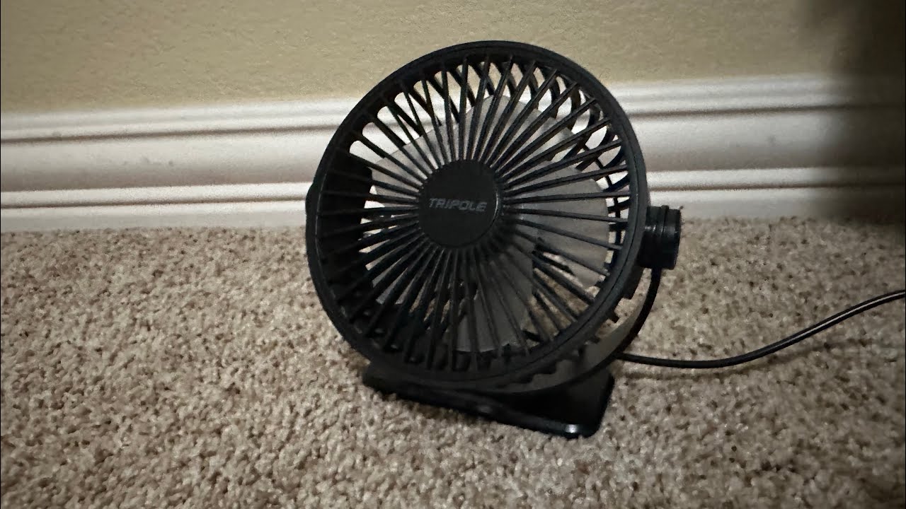 Unboxing a Tripole KW37 USB Fan