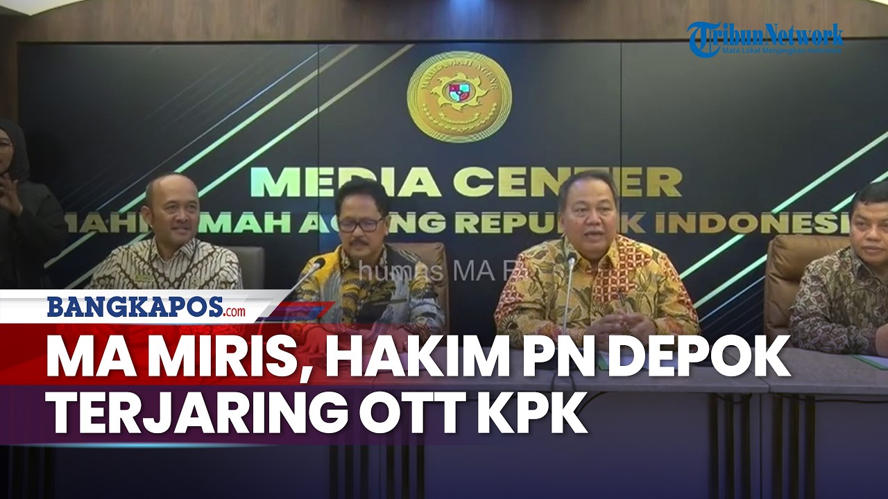 Gaji Hakim Sudah Dinaikkan Presiden, Mahkamah Agung Miris Hakim PN Depok Terjaring OTT KPK