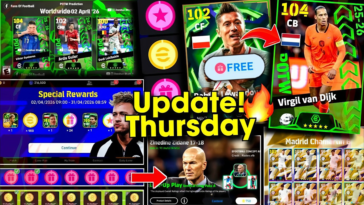 New Special Campaign & Master League 🤩 What Is Coming On Thursday And Monday In eFootball 2026