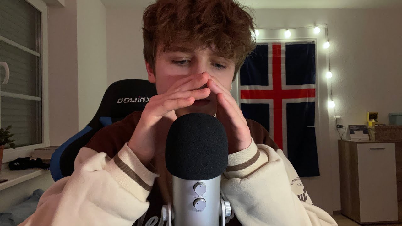ASMR~ mouth sounds with random rambling 💆‍♂️