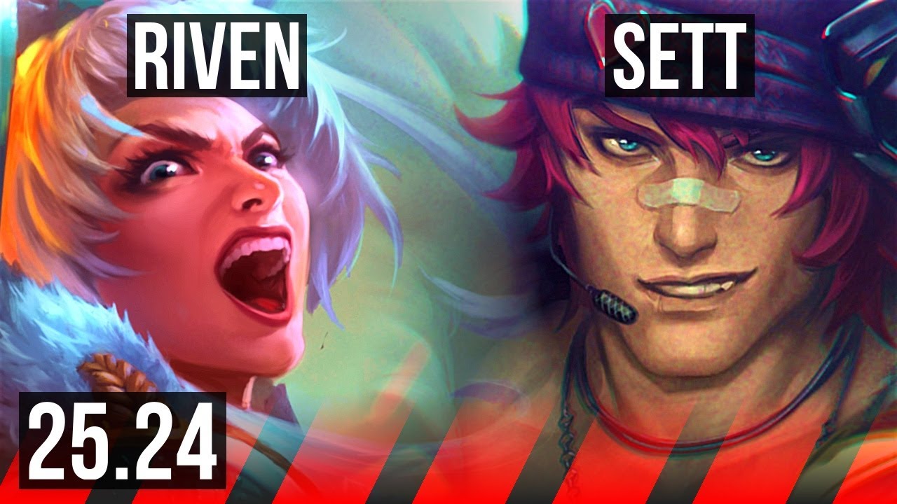 RIVEN vs SETT (TOP) | Good KDA: 10/1/4 | KR Master | 25.24