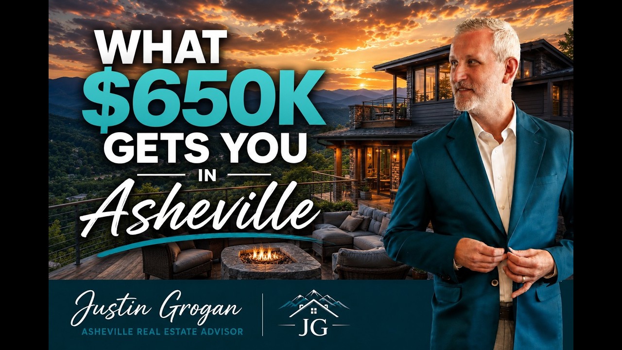 $650k Homes For Sale in Asheville NC - Kenilworth, Montford, and Woodfin