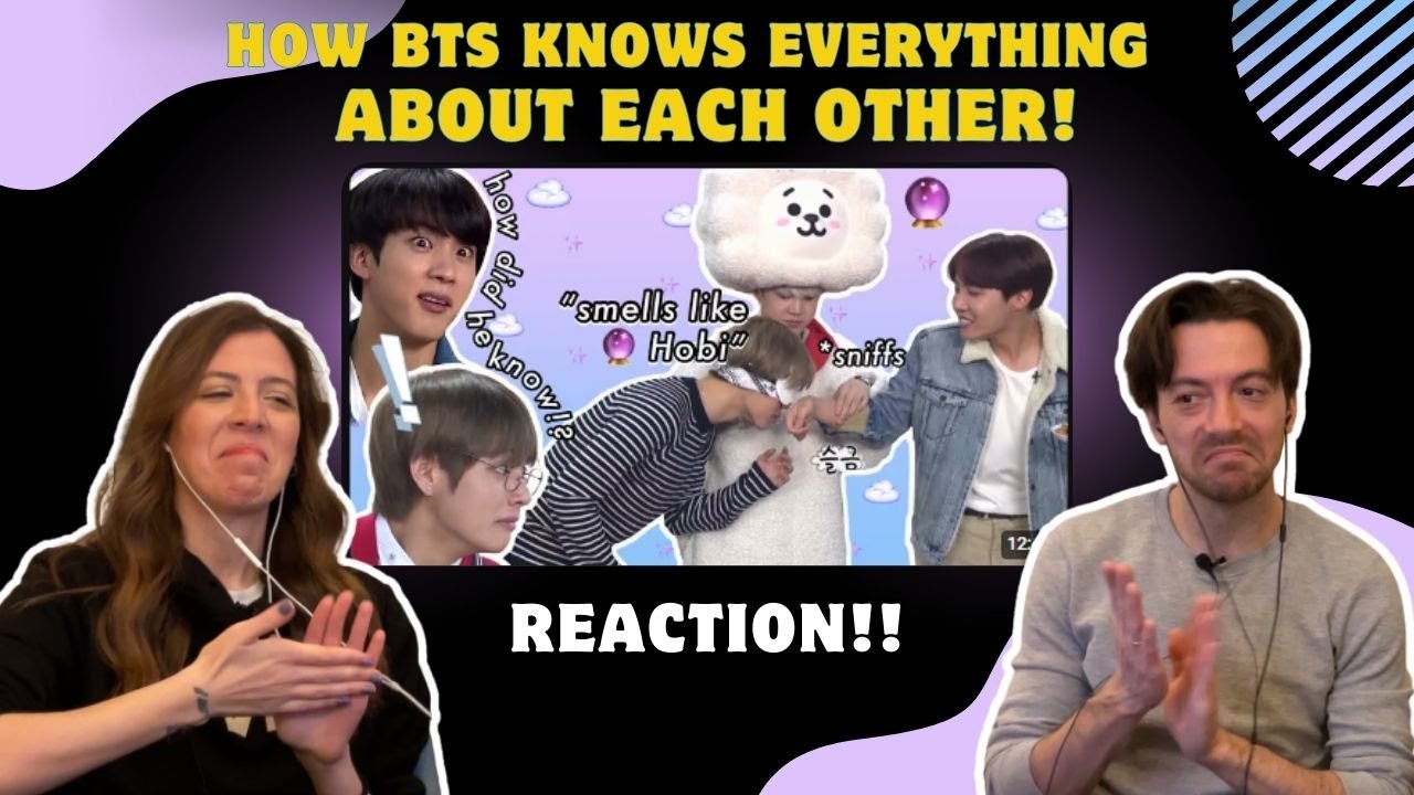 Seriously HOW??  'How BTS knows literally everything about each other' REACTION!