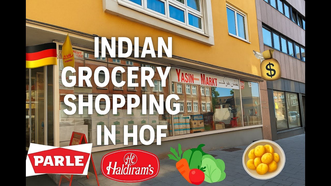 Indian Grocery store in Hof Germany | Hof University #hof #indianstreetfood #groceryshopping
