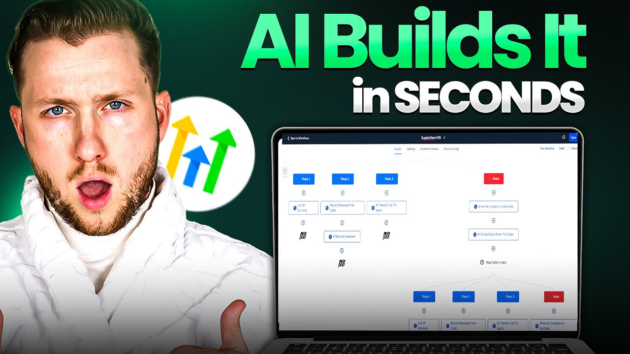 GoHighLevel AI мгновенно создает ваши автоматизации