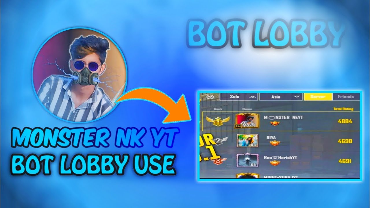 ​@monsternkyt NK YT Using Bot Lobby | MONSTER NK YT   BOT LOBBY | EXPOSED | XPRO STAR